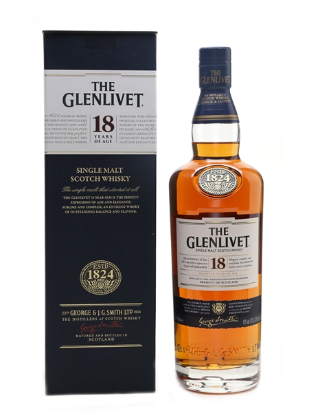 Glenlivet 18 Year Old  70cl / 43%