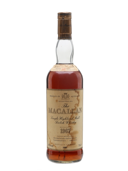 Macallan 1967 18 Year Old 75cl / 43%