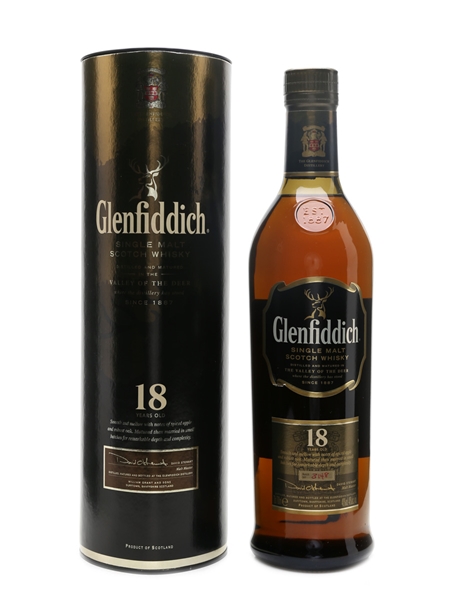 Glenfiddich 18 Year Old Batch Number 3148 70cl / 40%