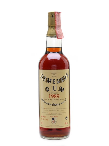 Moon Import 1989 Demerara Rum Bottled 2001 70cl / 46%