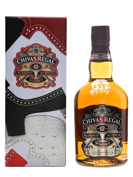 Chivas Regal 12 Year Old Made For Gentlemen - Tim Little 70cl / 40%