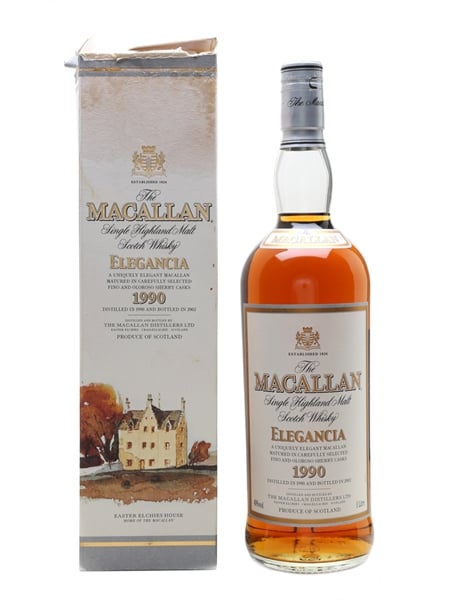 Macallan 1990 Elegancia Bottled 2002 100cl / 40%