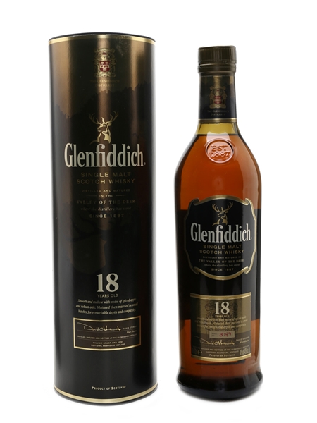 Glenfiddich 18 Year Old Batch Number 3149 70cl / 40%