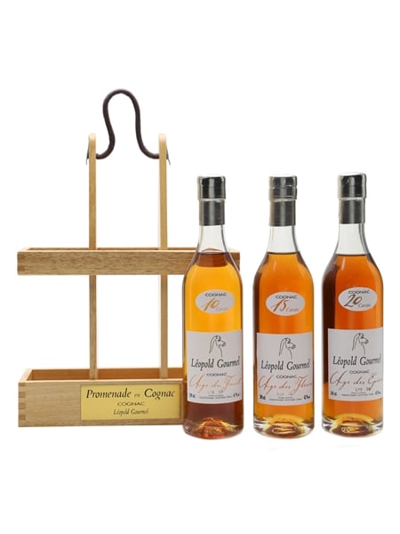 Leopold Gourmel Promenade En Cognac 10, 15 & 20 Carats 3 x 20cl