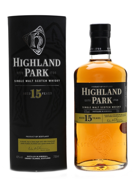 Highland Park 15 Year Old  70cl / 40%