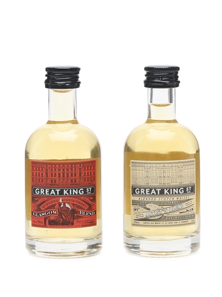 Great King Street Glasgow & Artist Blend  2 x 5cl / 43%