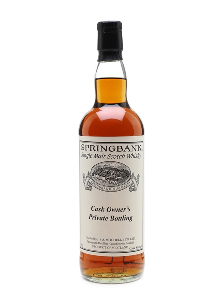 Springbank 1993 Cask #444 Cask Owner's Private Bottling 70cl