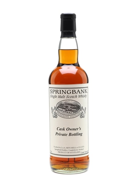 Springbank 1993 Cask #444 Cask Owner's Private Bottling 70cl