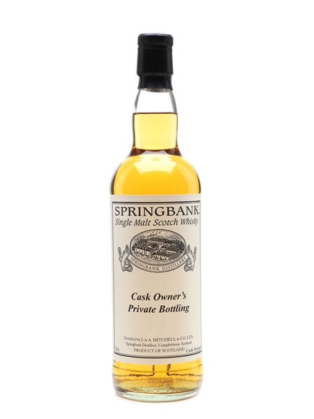 Springbank 1993 Cask #546 Cask Owner's Private Bottling 70cl / 49.7%