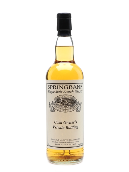 Springbank 1993 Cask #546 Cask Owner's Private Bottling 70cl / 49.7%