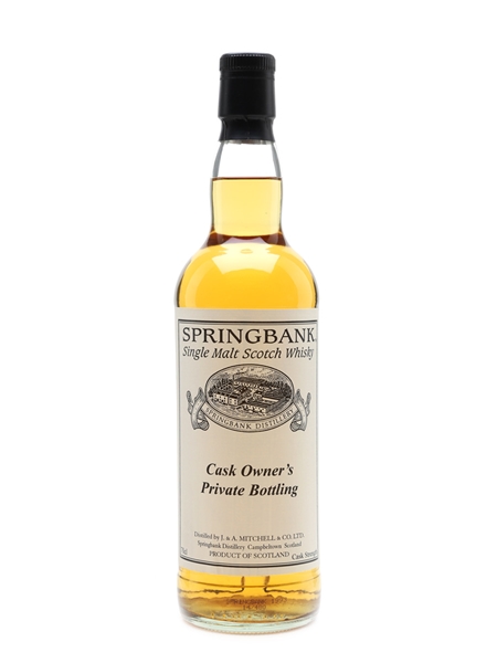 Springbank 1993 Cask #546 Cask Owner's Private Bottling 70cl / 49.7%