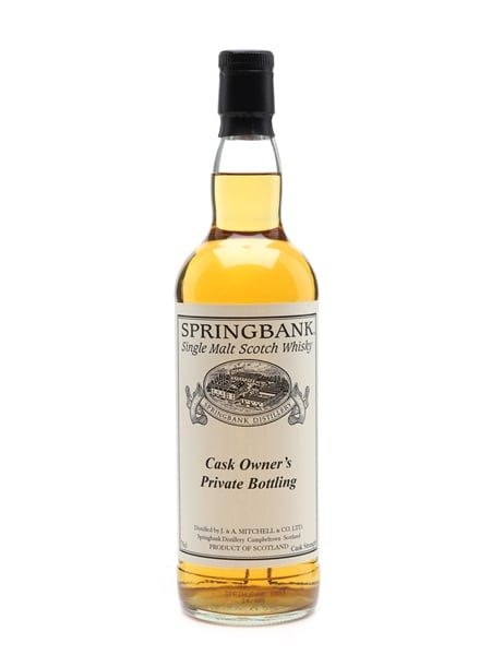 Springbank 1993 Cask #546 Cask Owner's Private Bottling 70cl / 49.7%