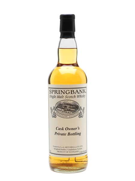 Springbank 1993 Cask #546 Cask Owner's Private Bottling 70cl / 49.7%