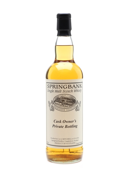 Springbank 1993 Cask #546 Cask Owner's Private Bottling 70cl / 49.7%