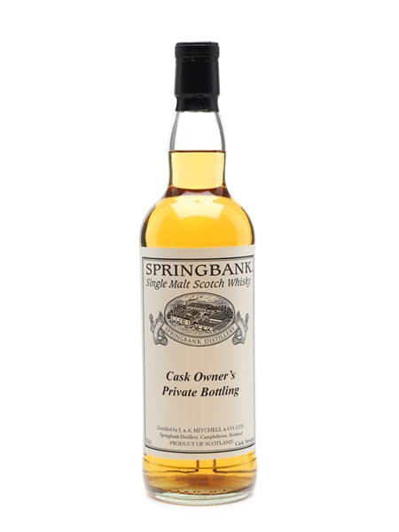 Springbank 1993 Cask #546 Cask Owner's Private Bottling 70cl / 49.7%