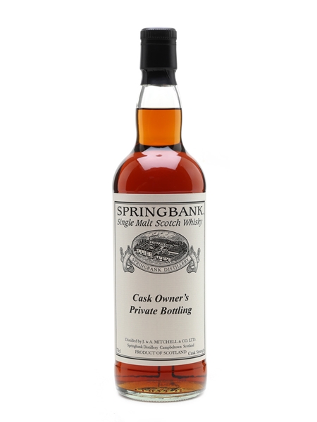 Springbank 1995 Cask #545 Cask Owner's Private Bottling 70cl