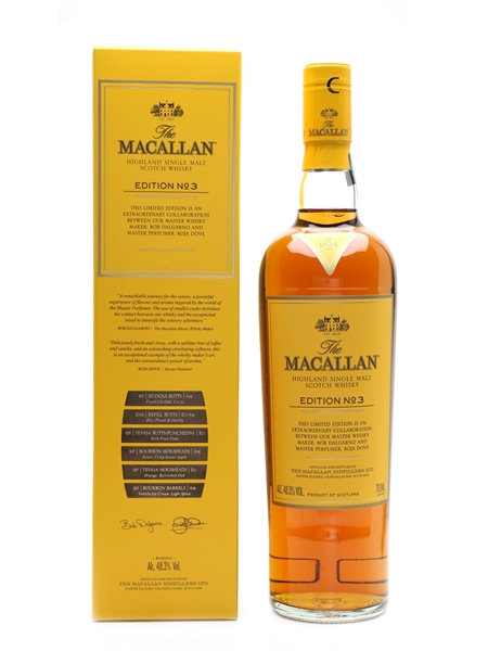 Macallan Edition No.3  70cl / 48.3%