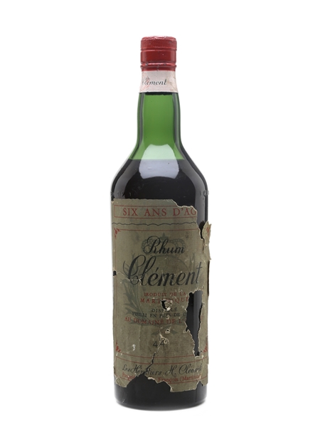 Clement 6 Year Old Bottled 1960s 75cl / 44%