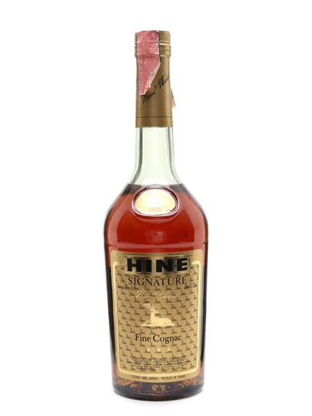 Hine Signature Bottled 1980s - Wax & Vitale 70cl / 40%