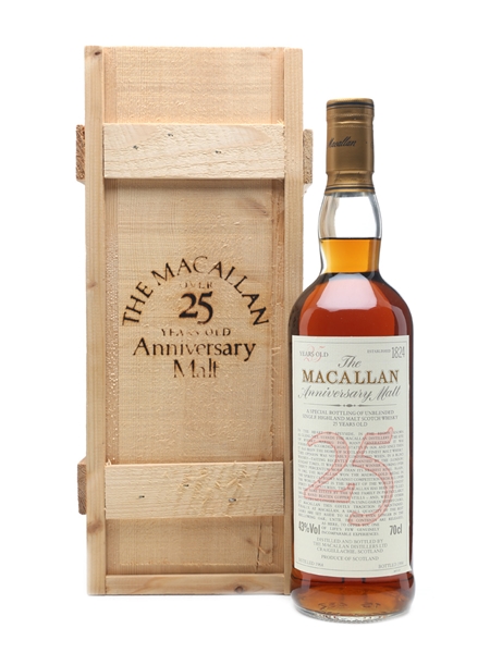 Macallan 1968 Anniversary Malt 25 Years Old 70cl