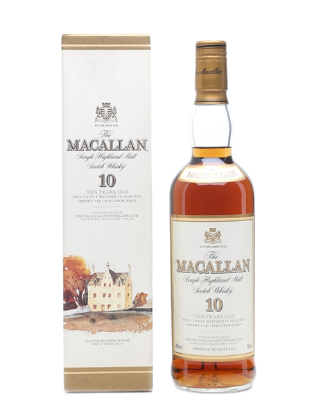 Macallan 10 Years Old Bottled 1990s 70cl / 40%