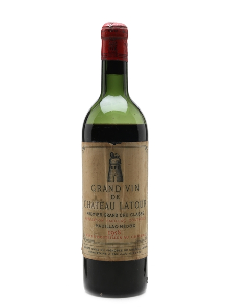 Chateau Latour 1958 Premier Grand Cru Classe - Pauillac 75cl / 12.5%