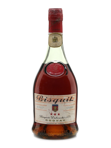 Bisquit 3 Star Bottled 1970s 70cl