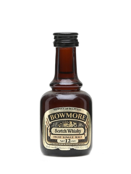 Bowmore 12 Years Old Bottled 1980s Miniature