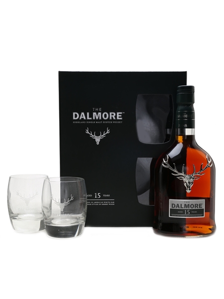 Dalmore 15 Year Old Glasses Pack 70cl / 40%