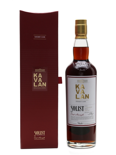 Kavalan Solist Sherry Cask Distilled 2010, Bottled 2016 70cl / 57.8%