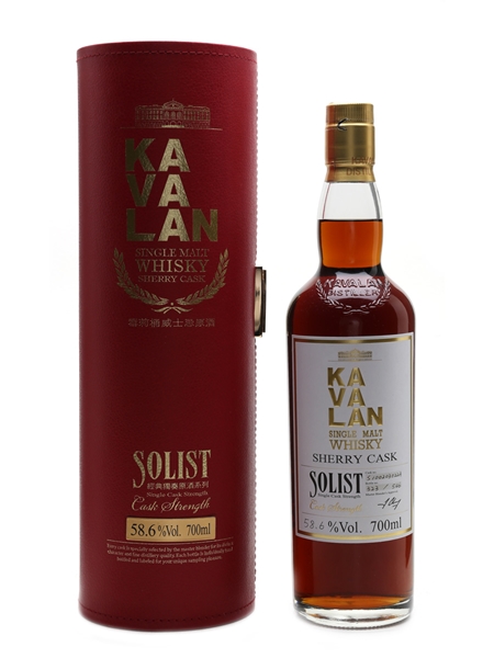 Kavalan Solist Sherry Cask Distilled 2010, Bottled 2015 70cl / 58.6%