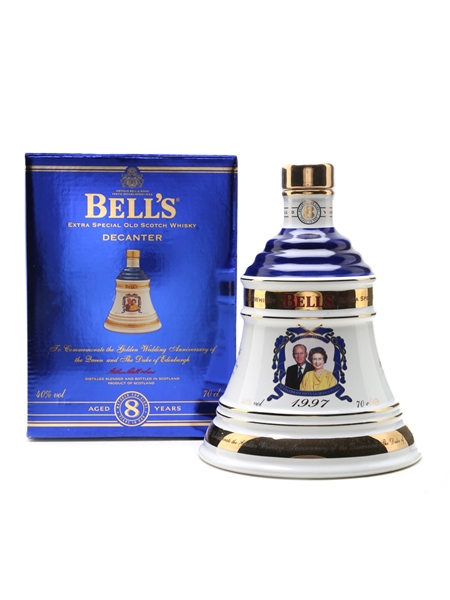 Bell's Ceramic Decanter Golden Wedding Anniversary 70cl / 40%