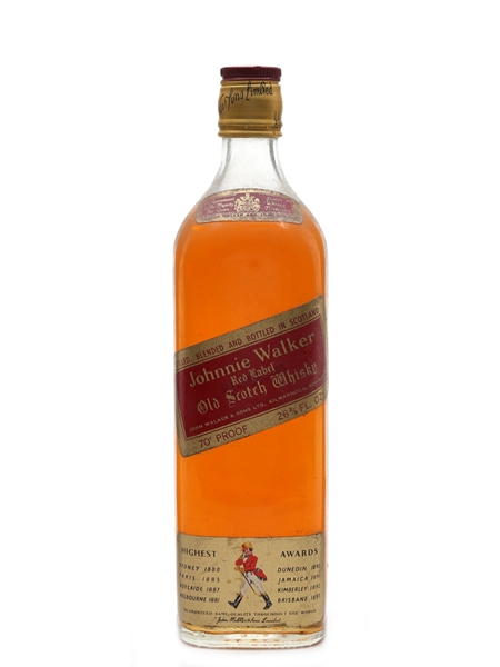 Johnnie Walker Red Label Bottled 1970s 75.7cl / 40%