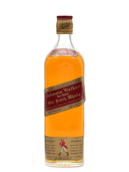 Johnnie Walker Red Label Bottled 1970s 75.7cl / 40%