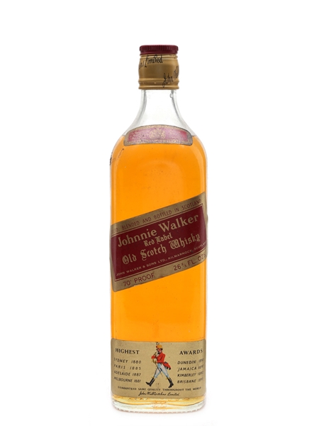 Johnnie Walker Red Label Bottled 1970s 75.7cl / 40%