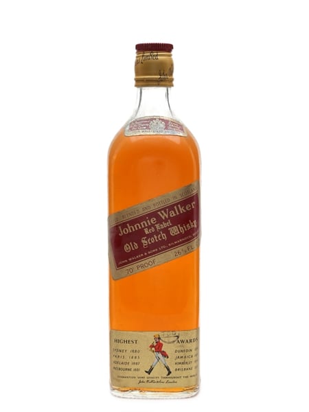 Johnnie Walker Red Label Bottled 1970s 75.7cl / 40%