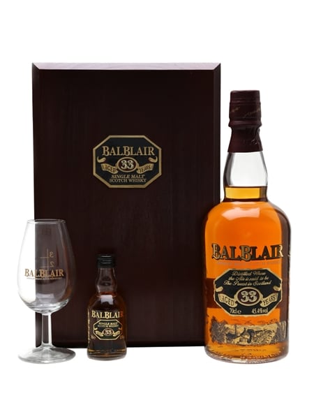 Balblair 33 Year Old  70cl & 5cl / 45.4%