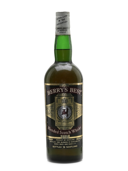 Berry's Best Bottled 1960s 75.7cl / 40%