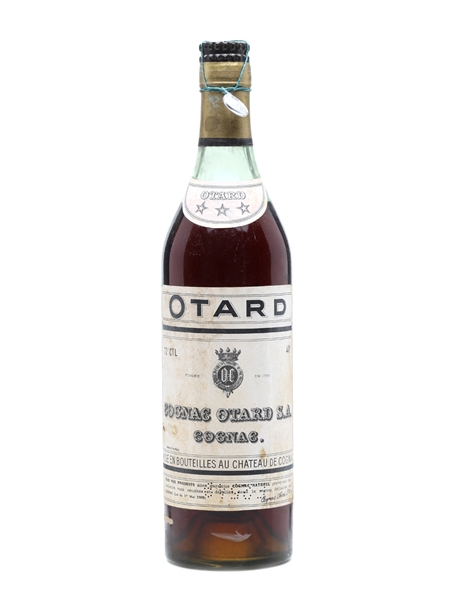 Otard 3 Star Cognac Bottled 1940s 72cl