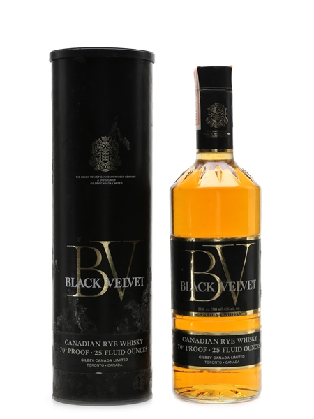 Black Velvet Canadian Rye Whisky 1970  71cl  / 40%