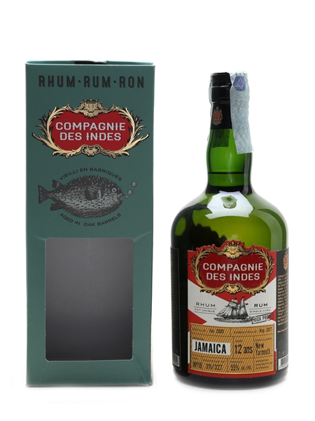 Compagnie Des Indes 2005 Rum 12 Year Old - New Yarmouth Distillery 70cl / 55%