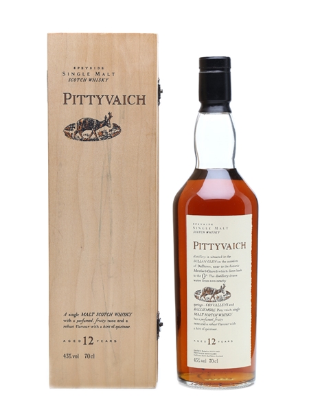 Pittyvaich 12 Year Old Flora & Fauna 70cl