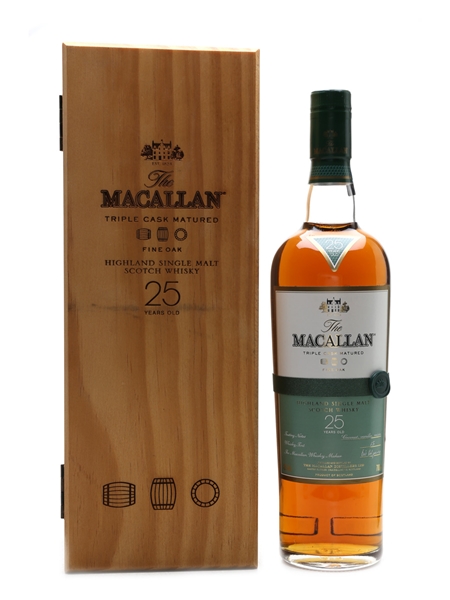 Macallan 25 Year Old Triple Cask Matured 70cl / 43%