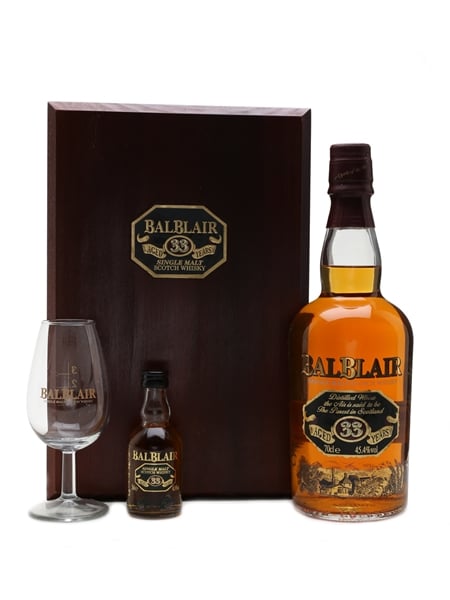 Balblair 33 Year Old  70cl & 5cl / 45.4%