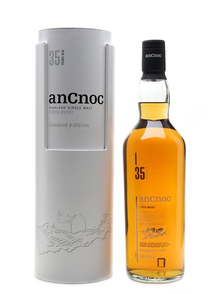 AnCnoc 1975 35 Year Old - Knockdhu Distillery Company 70cl / 44.3%