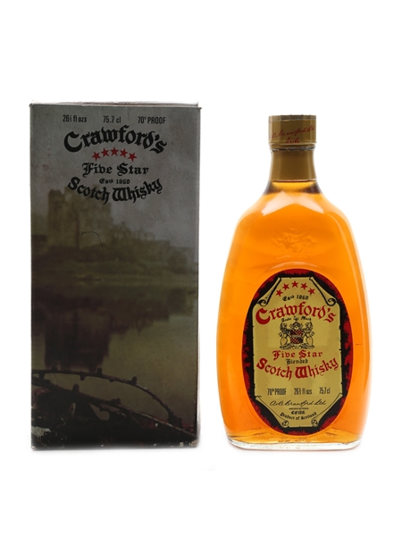 Crawford's Five Star Bottled 1970s 75.7cl / 40%