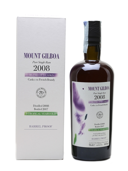 Mount Gilboa 2008 Barrel Proof Bottled 2017 - Velier 70cl / 66%