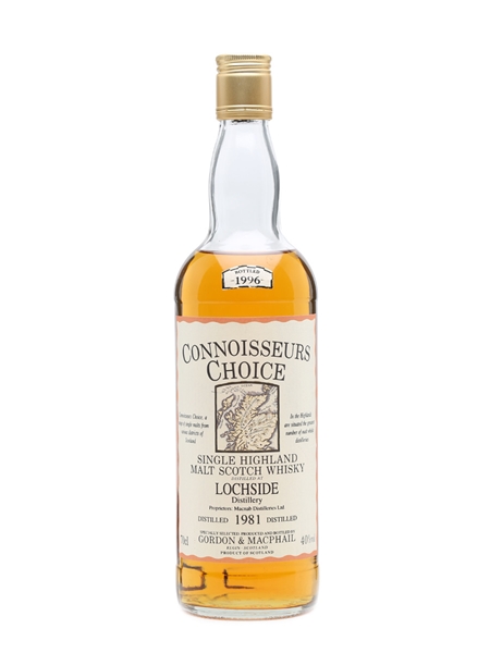 Lochside 1981 Connoisseurs Choice Bottled 1996 - Gordon & MacPhail 70cl