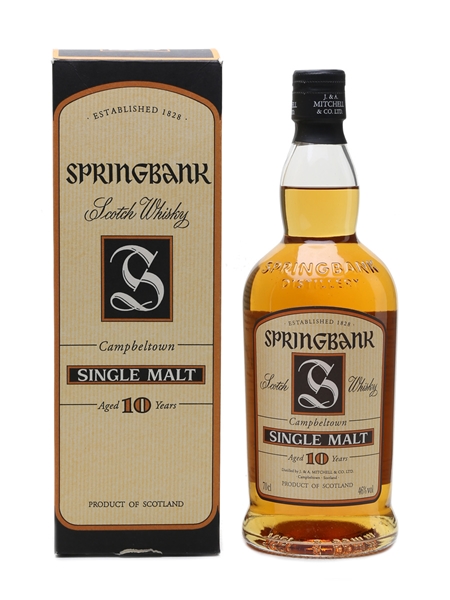 Springbank 10 Year Old Old Presentation 70cl / 46%