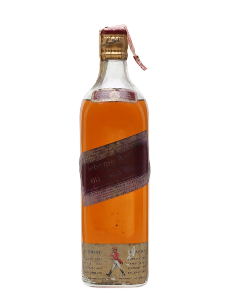 Johnnie Walker Red Label Bottled 1960s - Wax & Vitale 75cl / 43%